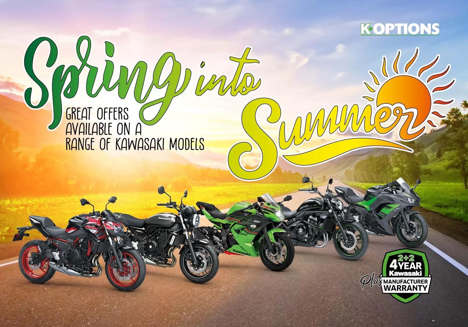 Kawasaki Spring-Into-Summer 2024 Offer 